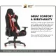 Green Soul GS-600 Beast Series Gaming Chair (Black & Red) 